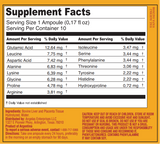 Peptonum Linfar HI – Hepatotrophic | Liquid Amino Acid Supplement, 10 Ampoules (50 mL)