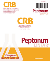 Peptonum Linfar CRB – Brain | Liquid Amino Acid Supplement, 10 Ampoules (50 mL)