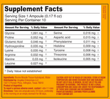 Peptonum Linfar MCL – Muscle | Liquid Amino Acid Supplement, 10 Ampoules (50 mL)